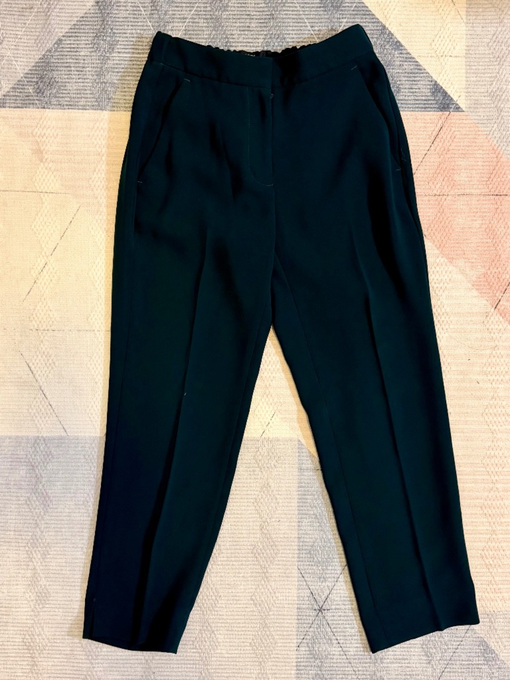 J. Crew green women's dress pants size 0P